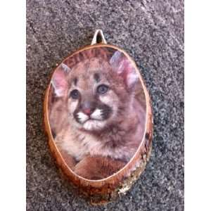  Lynx wood plaque