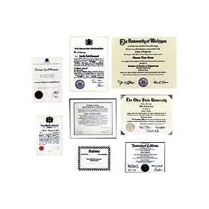  Miniature 8 Pc. Diploma Set sold at Miniatures Toys 