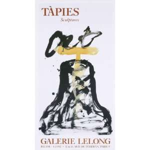  Antoni Tapies   Galerie Lelong, 1992 Offset Lithograph 