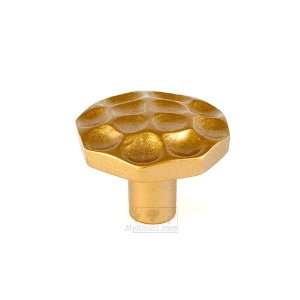     die cast pomegranate 1 1/4 knob in satin brass