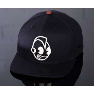  Kidrobot   Robot Head Snapback Hat in Navy Kidrobot Hat 