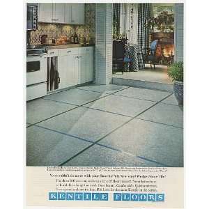  1968 Kentile Wedge Stone Vinyl Asbestos Floor Tile Print 