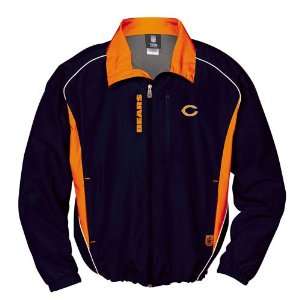    Chicago Bears Nfl Safety Blitz Jacket (Navy) Sports & Outdoors