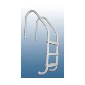 L4 Residential Taupe Inground Four Step Swimming Pool Ladder. 62 Tall 