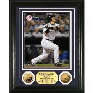 Hidekli Matsui 24KT Gold Coin Photo Mint  Sports 