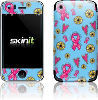 Skinit Breast Cancer Ribbons Blue Skin for Apple iPhone 3G 3GS  