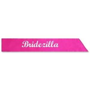  Bridezilla Custom Satin Party Sash