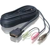   DVI KVM CABLE USB AND AUDIO MIC 10 TAA COMPLIANT 881317509239  