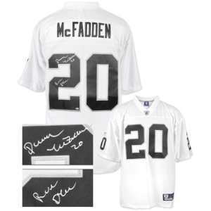  Darren McFadden Signed Oakland Raiders Jersey   Run DMC 