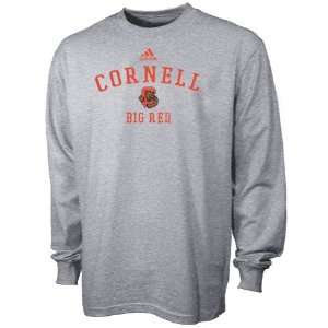   Cornell Big Red Ash Practice Long Sleeve T shirt: Sports & Outdoors