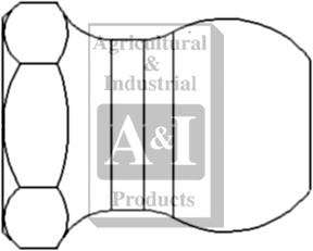 IH Farmall Brake adjusting nut 560 660  