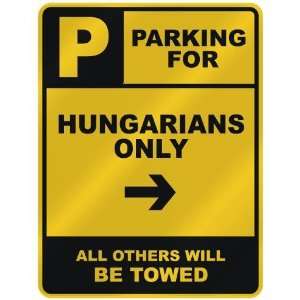   FOR  HUNGARIAN ONLY  PARKING SIGN COUNTRY HUNGARY