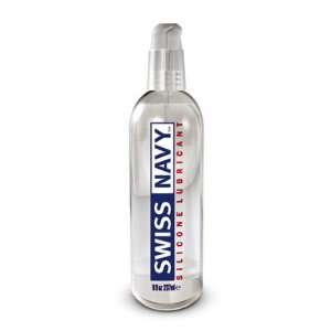  Swiss Navy 8oz   Silicone Lube (Package of 7) Health 
