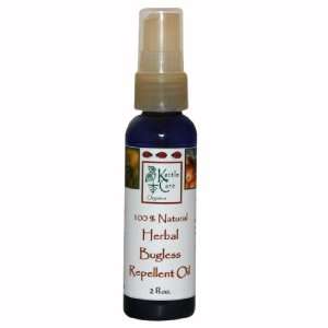Kettle Care Herbal Bugless Repellent, 2 oz Organic Sunflower Oil Base