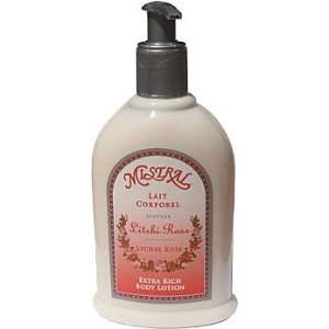  Mistral Lychee Rose Extra Rich Body Lotion: Beauty