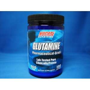  Glutamine (500 Grams), 100% Pure L Glutamine: Health 