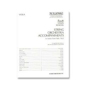  Suzuki Orchestra Accompaniment, Viola, Vol. 1 2 Musical 