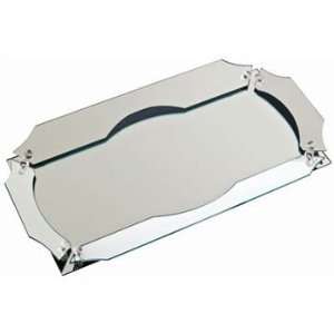  Arteriors Devon Large Rectangle Mirror Tray: Home 