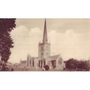   Coaster English Church Oxfordshire Burford Church OX15: Home & Kitchen