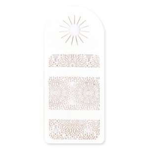  Lace Bottle Tag Labels: Office Products