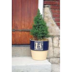  Bookplate Monogrammed Planter Letter P Juniper Gre: Pet 