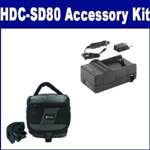  Panasonic HDC SD80 Camcorder Accessory Kit includes SDM 