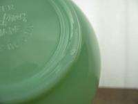 Vintage Fire King Jadeite Jadite Green Glass Chili Bowl  