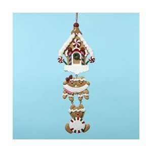  Pack of 12 Gingerbread House Family of 3 Christmas 