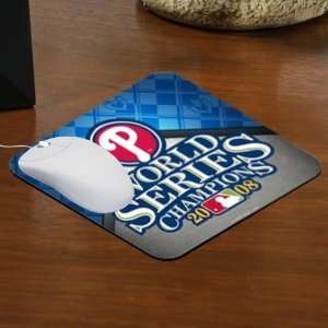   Phillies 2008 World Series Champions Mouse Pad: Sports & Outdoors