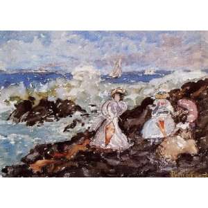 Art, Oil painting reproduction size 24x36 Inch, painting name: Surf 