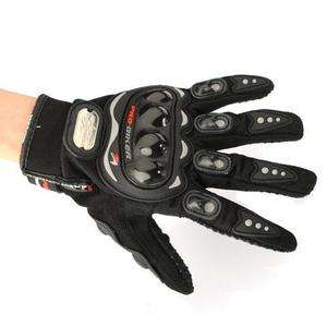 Motorcycle Racing Riding Protective Gloves Black L BIke  