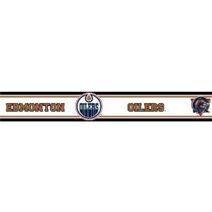  Edmonton Oilers NHL Hockey Pre pasted Wall Border