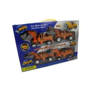  Super construction truck set   Pack of 6: Toys & Games
