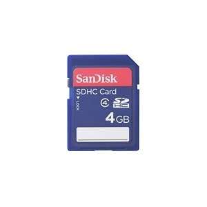 SanDisk 4GB Secure Digital High Capacity (SDHC) Class 2 