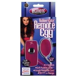  California Exotics Rubber Cote Remote Egg Vibrator: Health 
