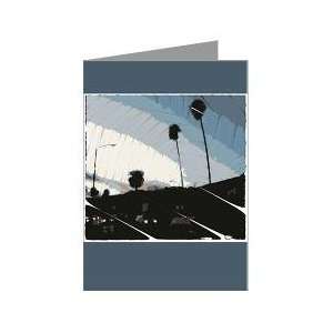  Sunset Boulevard Skyline Greeting Card by Enohpi: Health 