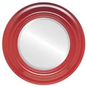  Lancaster Circle in Holiday Red Mirror and Frame: Home 