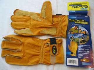 Wells Lamont SUG Cowhide Leather Work Gloves Size M  