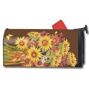   MailWraps Magnetic Mailbox Cover   Sunflower Bouquet: Home Improvement