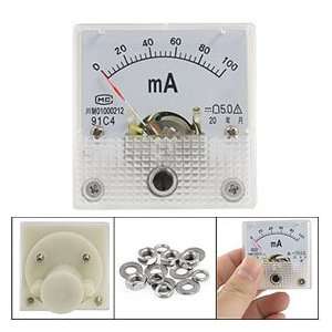   Accuracy DC 0 100mA Current Panel Ammeter 91C4