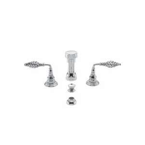   Brass Bidet Set, Twisted Cage Handles NB2109 03N: Home Improvement