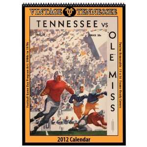   Volunteers Vintage 2012 Football Program Calendar: Office Products