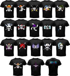 One Piece Assorted T Shirt S 3XL  