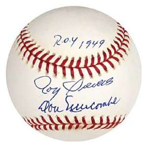  Roy Sievers ROY 1949 & Don Newcombe Autographed / Signed 
