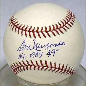  Don Newcombe Autographed Baseball