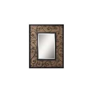  Uttermost Burnt Ivory Calvina Mirror