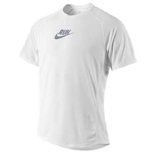  Nike Distance White Sublimated Graphic Running Shirt For 