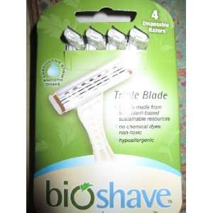  Bio Shave Shavegreen Triple Blade: Beauty