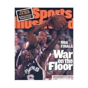 Marcus Camby (New York Knicks) autographed Sports Illustrated Magazine