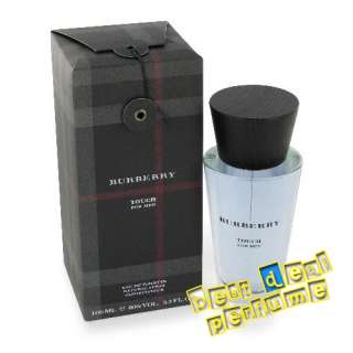 TOUCH FOR MEN  BURBERRY  3.3 EDT COLOGNE 3.4 nib   